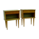 2 tables de chevet vintage 1970