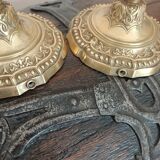 19th century bronze candlestick