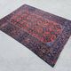 Antique Balouch carpet hand-knotted in wool, 19th century.