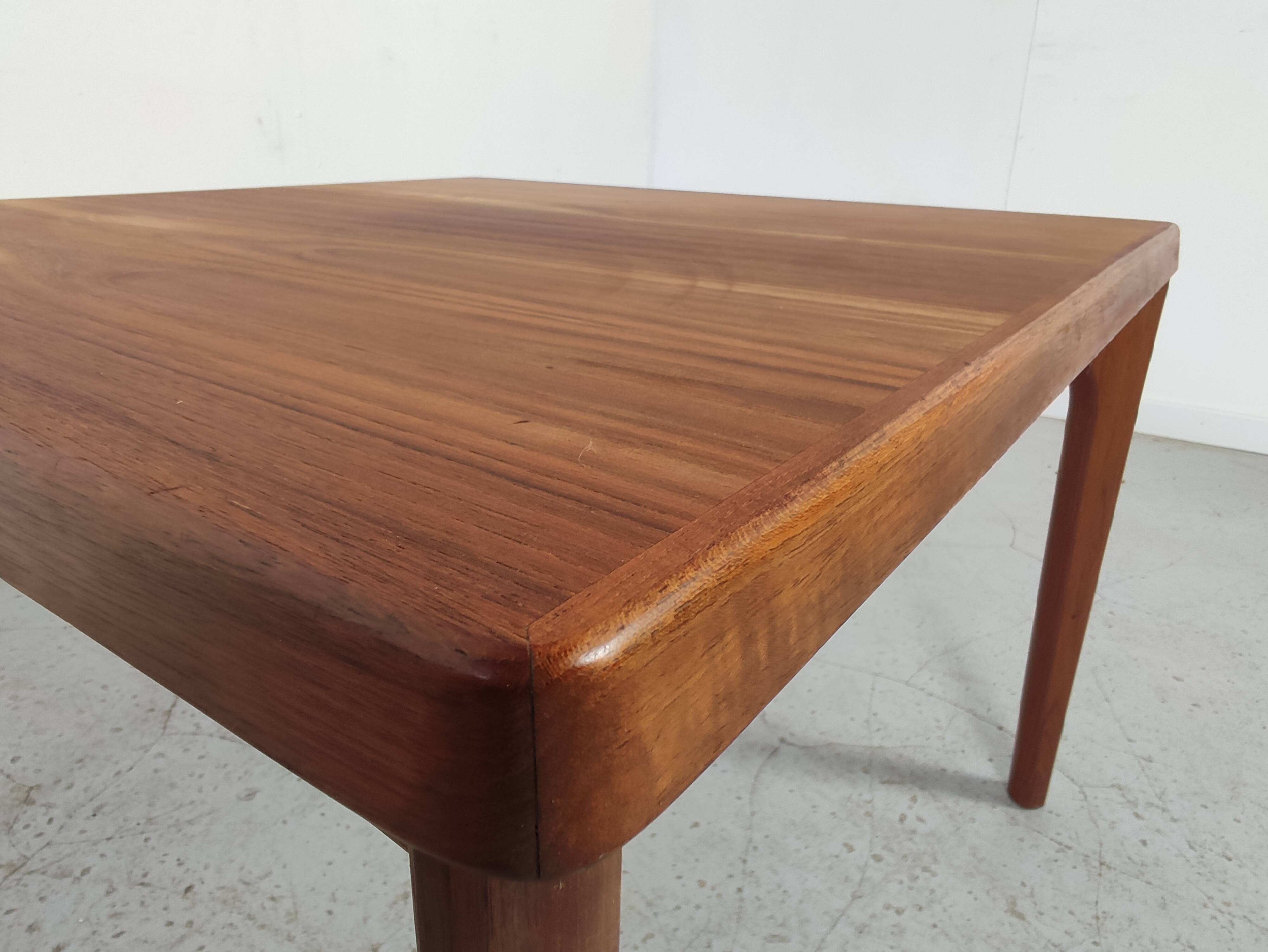 Teak coffee table by Vejle Stole Denmark 1960s