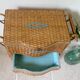 Sewing wicker basket
