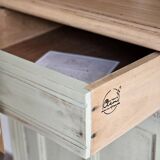 Vintage Parisian buffet with patina in solid wood | Léonie