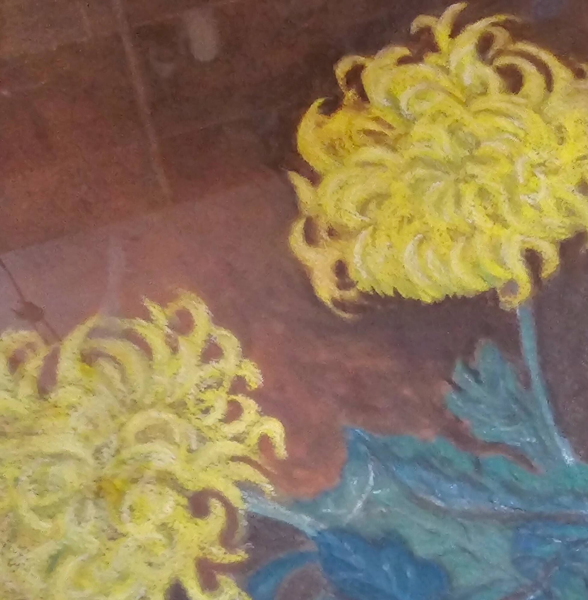 Chalk drawing Leo Kempel 1934 Picture  Height 70  Width 56 cm