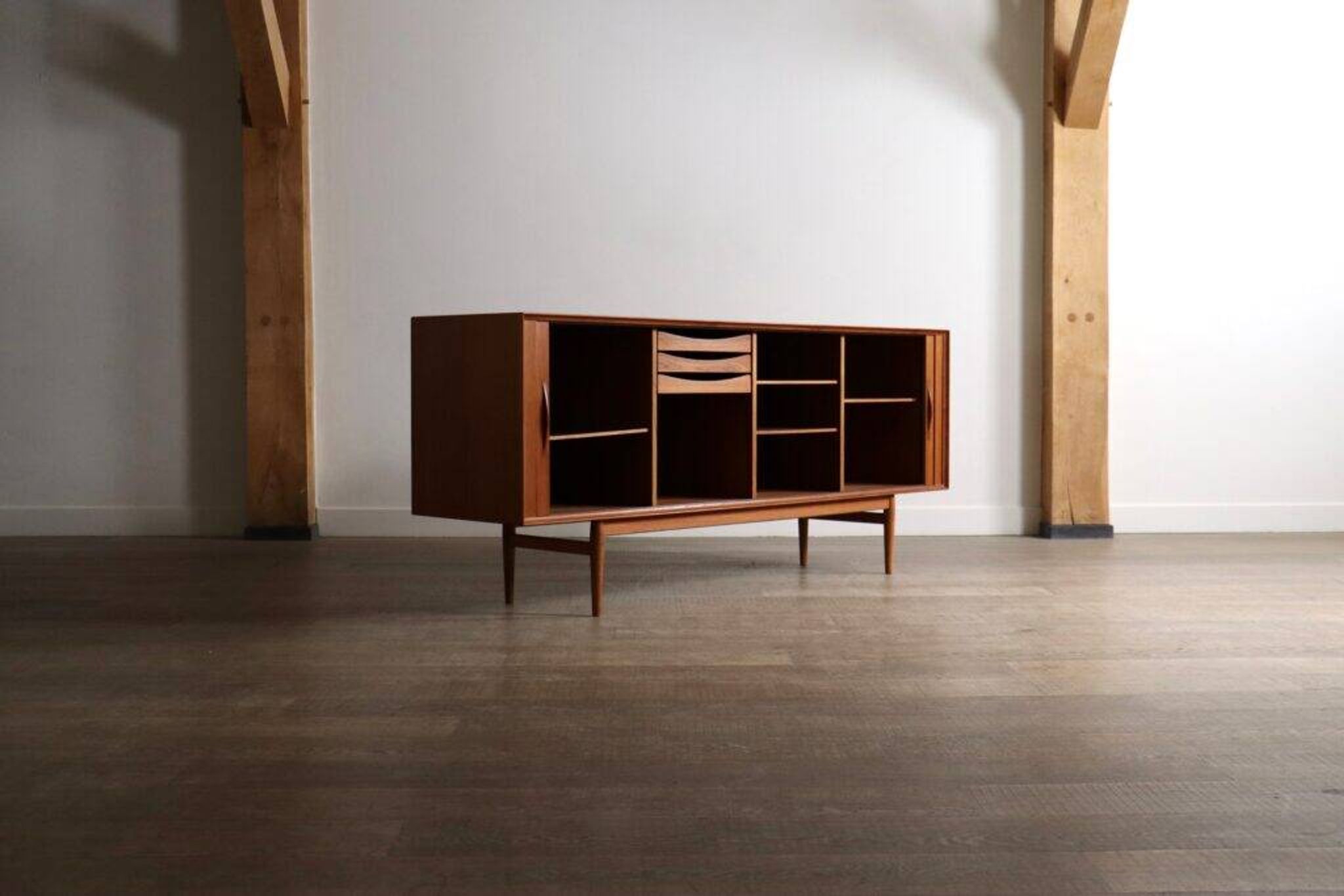 Buffet Arne Vodder Modèle 75 pour Sibast Mobler années 1960.