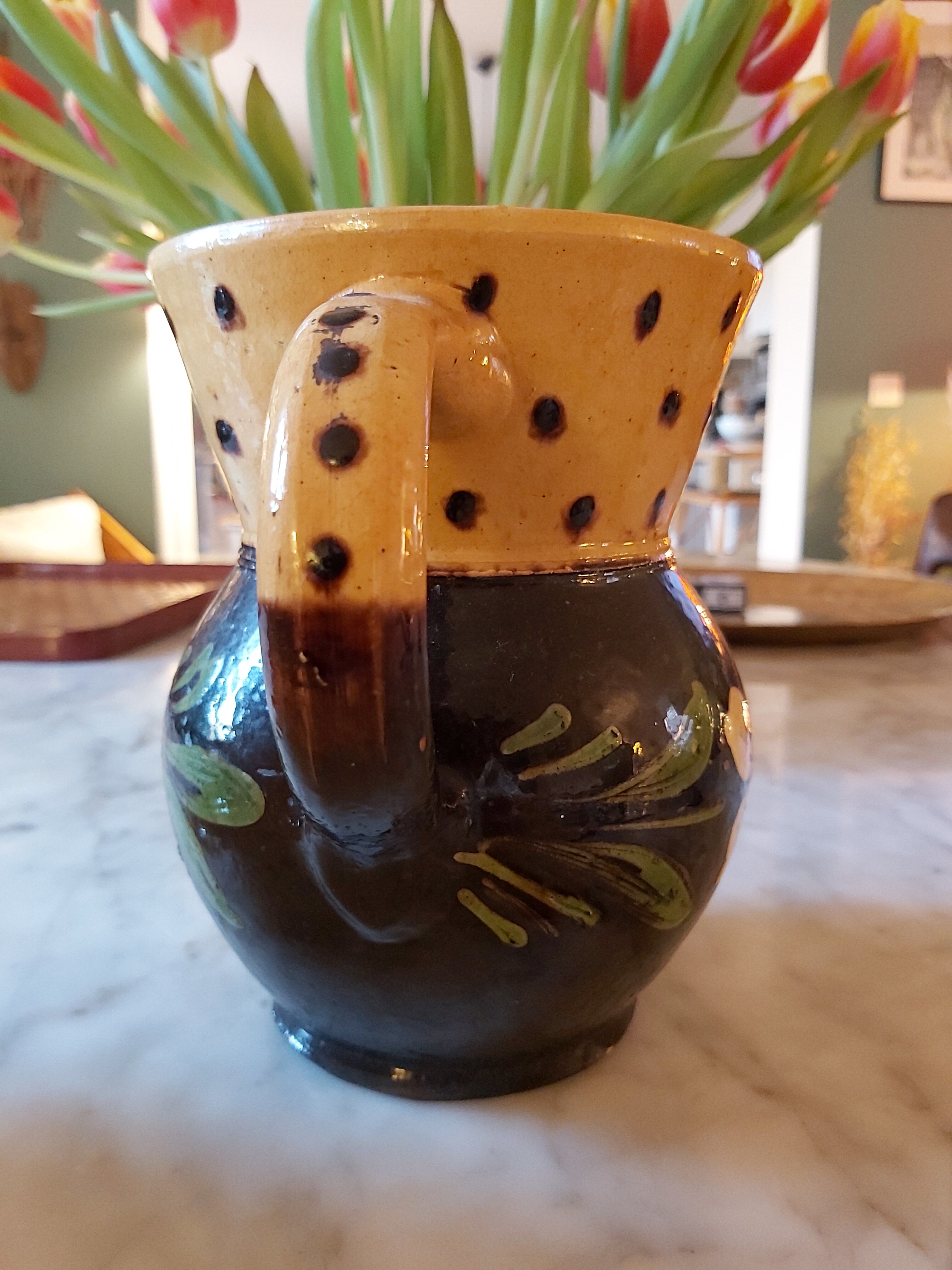 Vintage ceramic decanter
