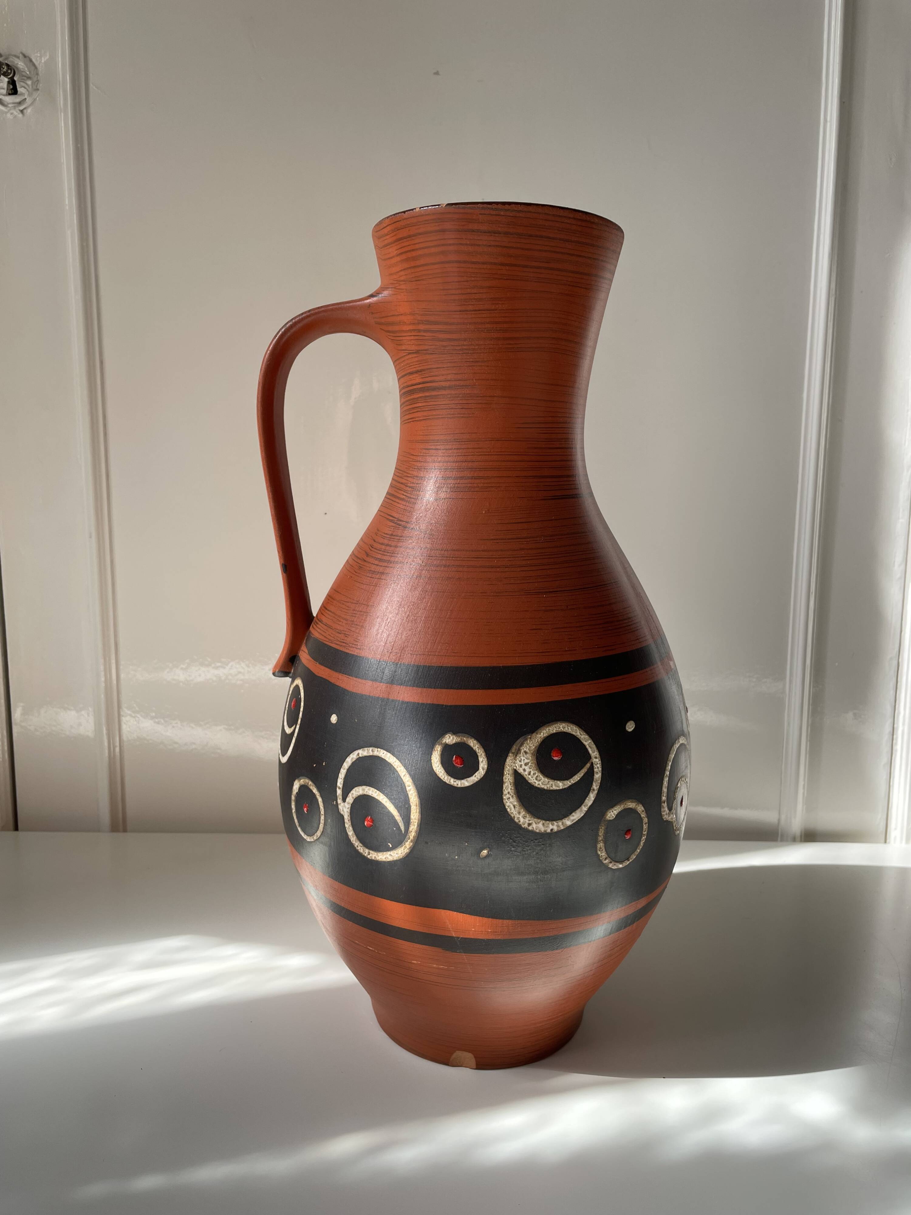Carstens West Germany Pitcher Vase