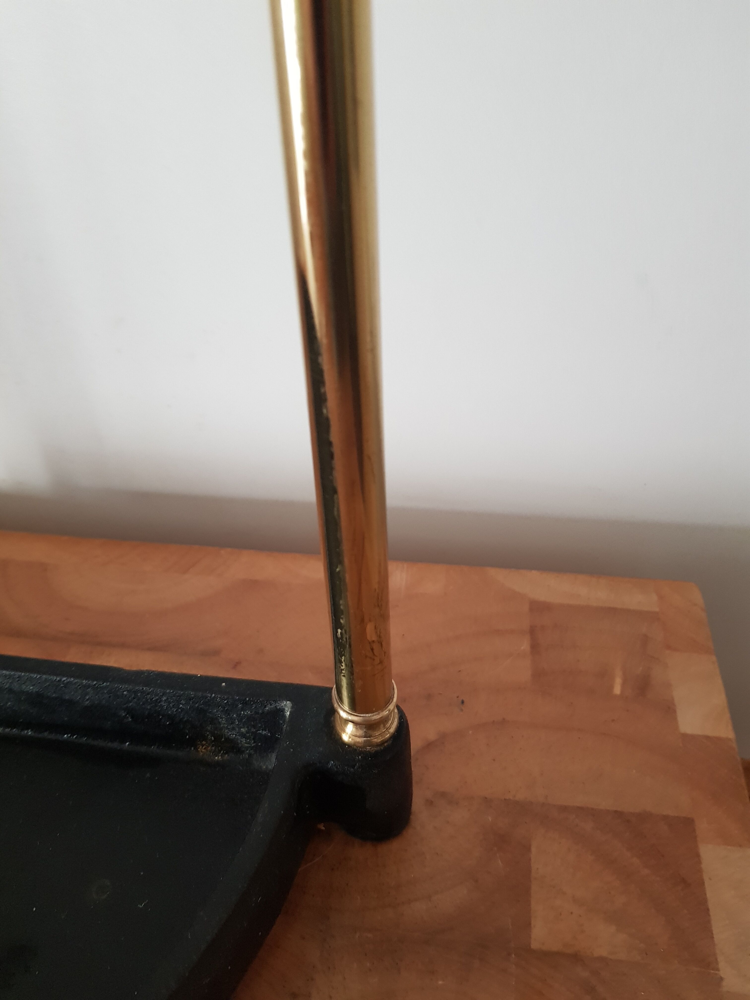 Brass umbrella holder
