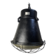 IMPRESSIVE VINTAGE POLISH INDUSTRIAL XXL SUSPENSION LIGHT