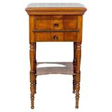 Antique Dressing Table in Brown Venered with Mahogany, 1860