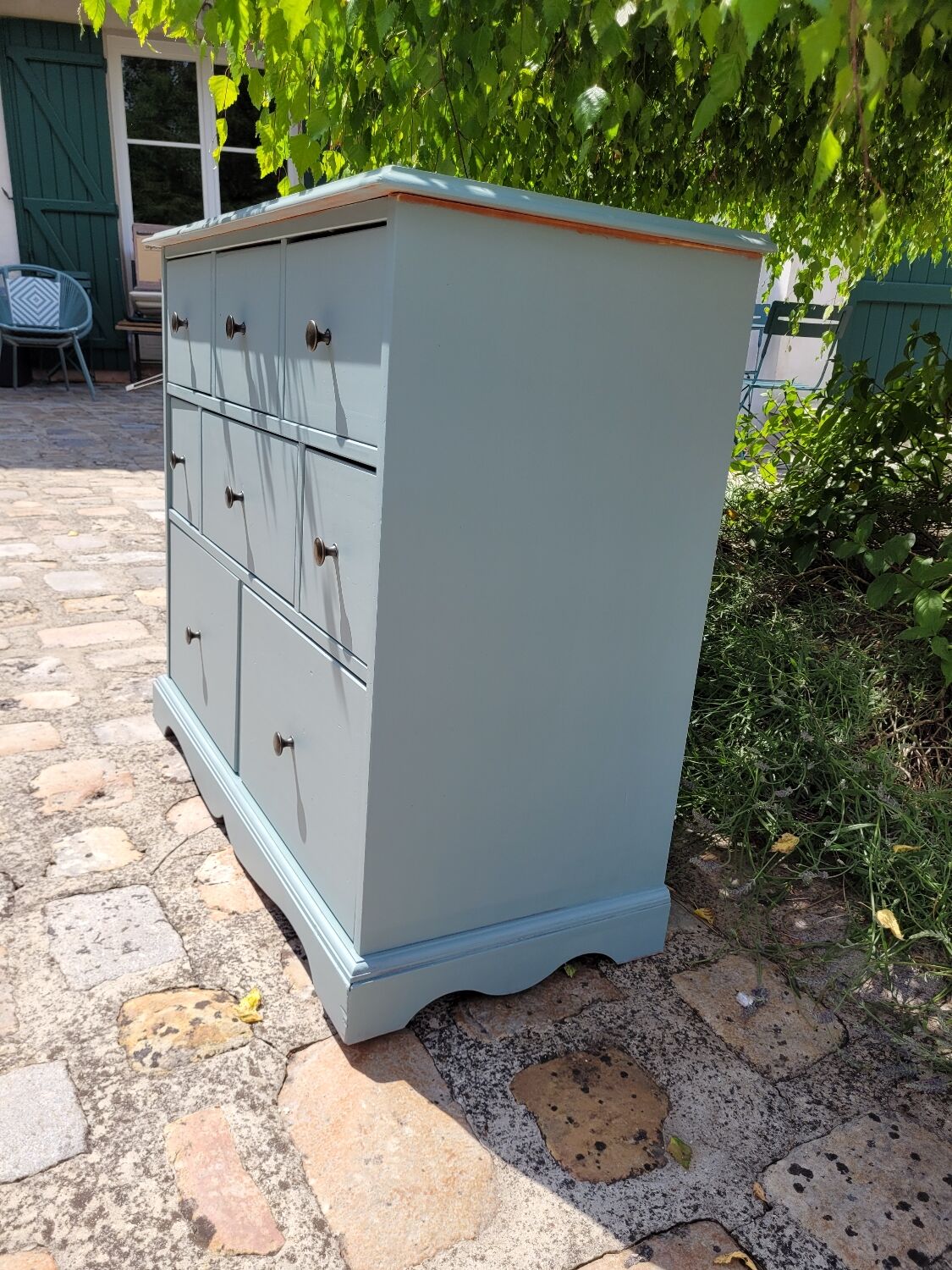 Apothecary chest of drawers Colmar 8 drawers