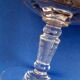 Six old champagne in serious crystal cups