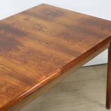 Scandinavian extendable rosewood dining table, 1960s