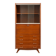 Vintage display cabinet from the 50s/60s in wood – tapered legs
