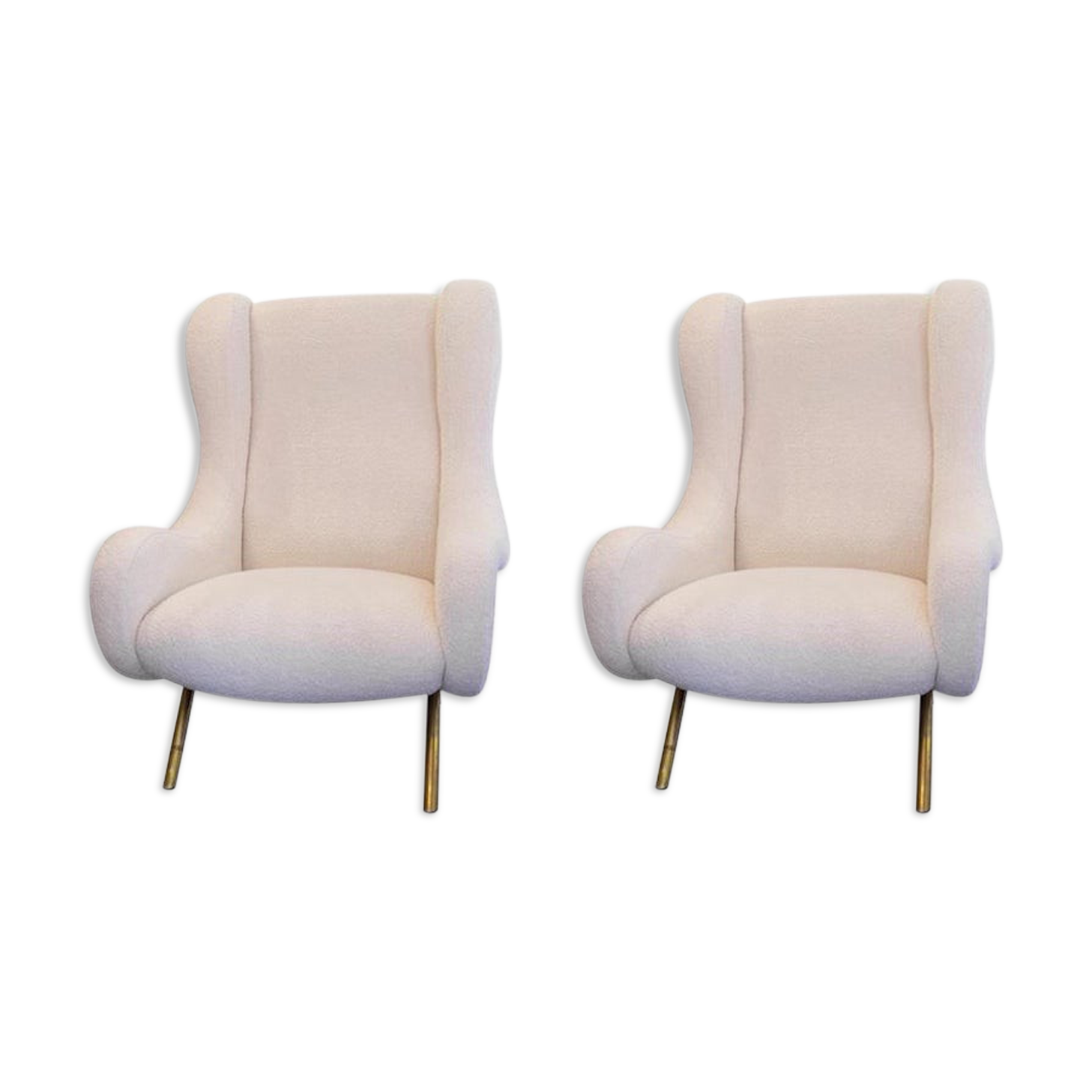 Pair of armchairs by Marco Zanuso