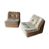2 fauteuils vintage Cor "Ambo" verts de Jo Otterpohl