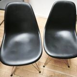 Set of 4 DSR chairs, Charles & Ray Eames