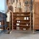 Large vintage display cabinet