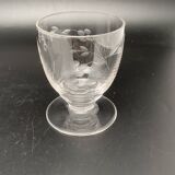 Verres à digestifs ou alcools forts sur pieds Motif ciselé – MPM0524X7