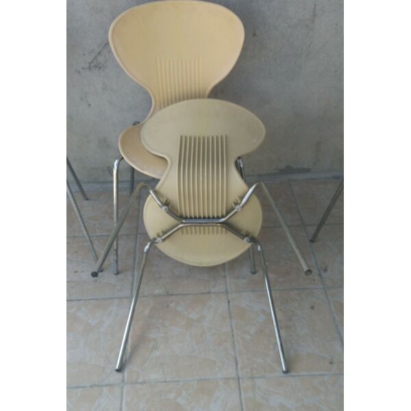 Set of 4 Stolar design chairs | Selency