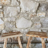 Set of 2 Nordic stools