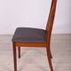 Chaises de salle à manger en teck et tissu du milieu du siècle par Leslie Dandy pour G-Plan, années 1960, lot de 6