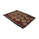 Anatolian handmade kilim rug 230 cm x 179 cm