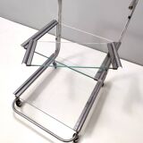 Serving Cart with Three Glass Shelves, Italy