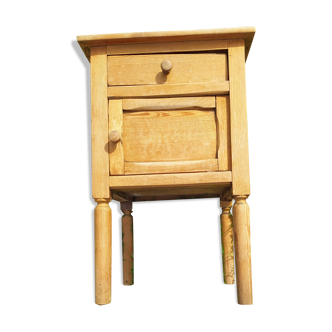 Old wooden nightstand