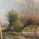 M.deschoot (1899/ 1971 ) oil on canvas countryside landscape