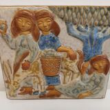 Relief, from Danish Michael Andersen Bornholm (Brand the 3 fish), designed by Marianne Starck (MS)