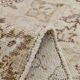 Tapis vintage classique beige et marron, 165x284 cm