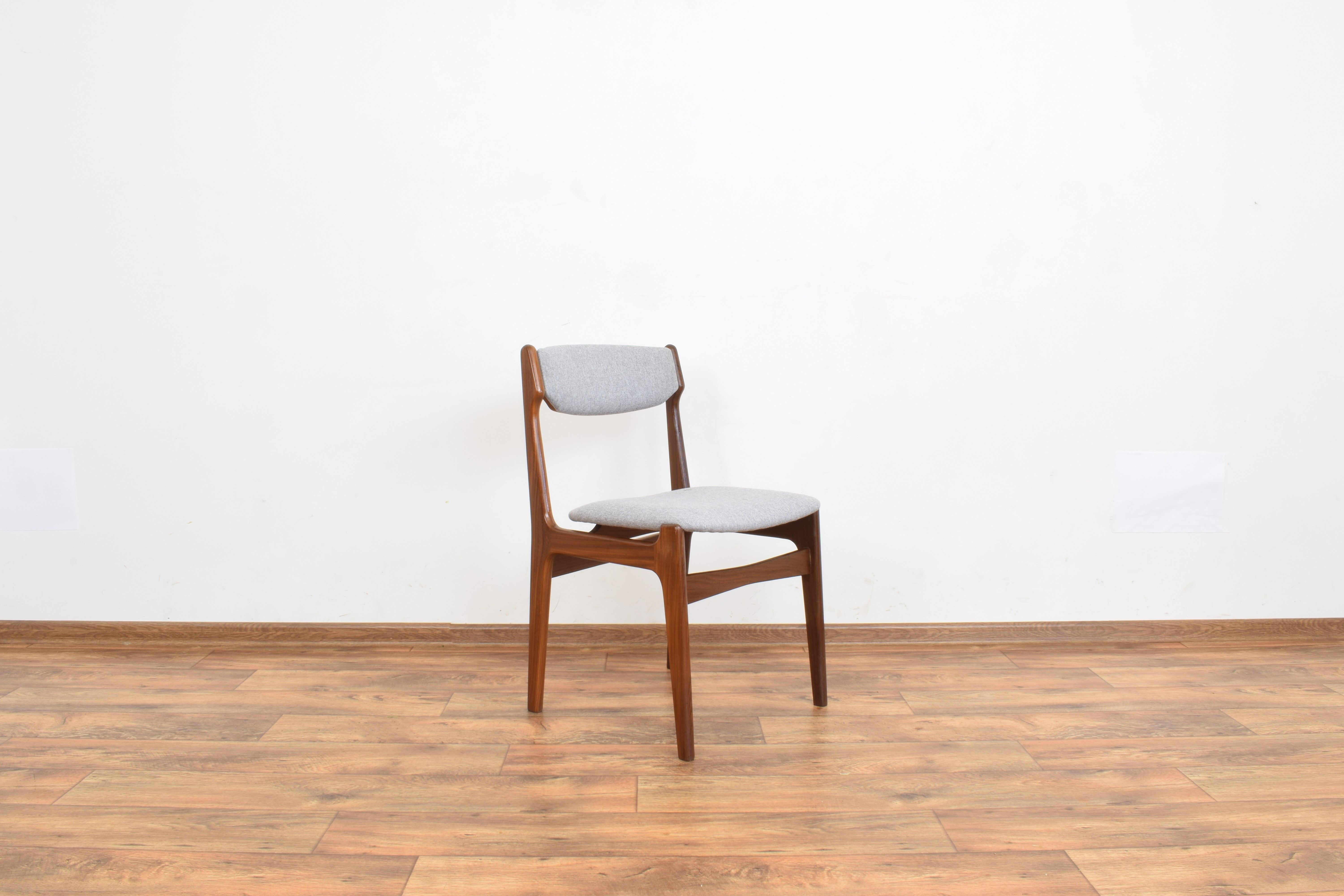 Danish Teak Dining Chairs by Erik Buch, Set of 4