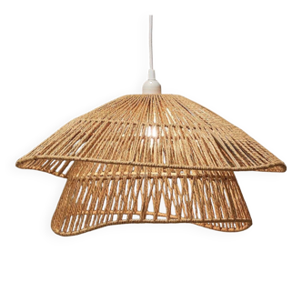 Ceiling light in rope