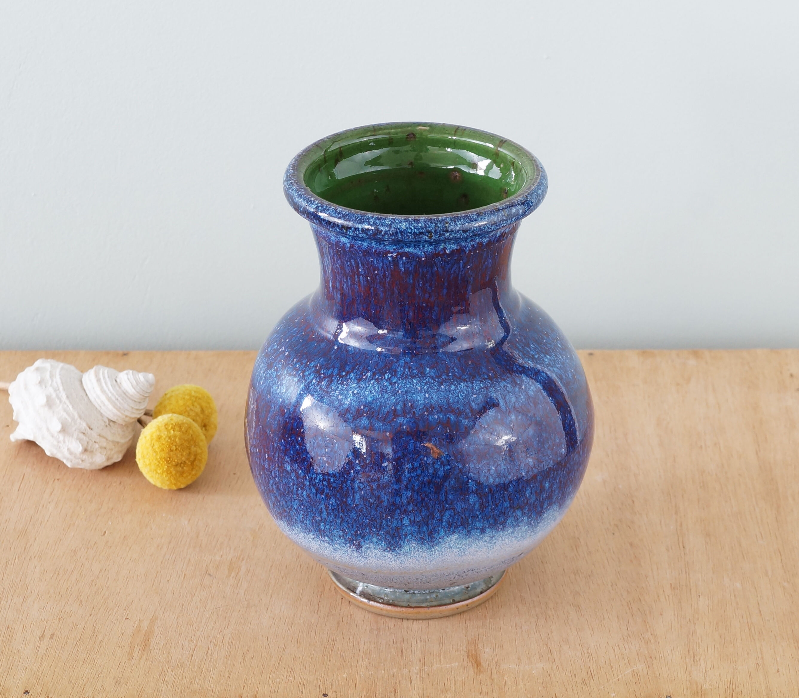 Vase in glazed stoneware, potters of Alesia