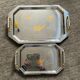 Giorinox Italy vintage tray duo