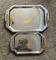 Giorinox Italy vintage tray duo