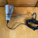 Old ikea fas clip lamp model k0201 globe aluminium vintage #e