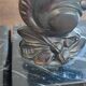 Squirrel bookends signed Tedo, Art Deco