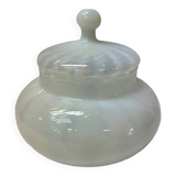 White opaline candy box