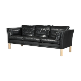 Mogens Hansen leather sofa