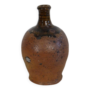 bouteille en grés vintage