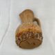 Terracotta jug covered with cork