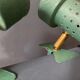 Spotlight clip 50s metal green bottle