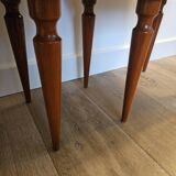 Paire de chevets en bois vintage
