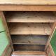 Art Deco glass-fronted oak sideboard (renovated)