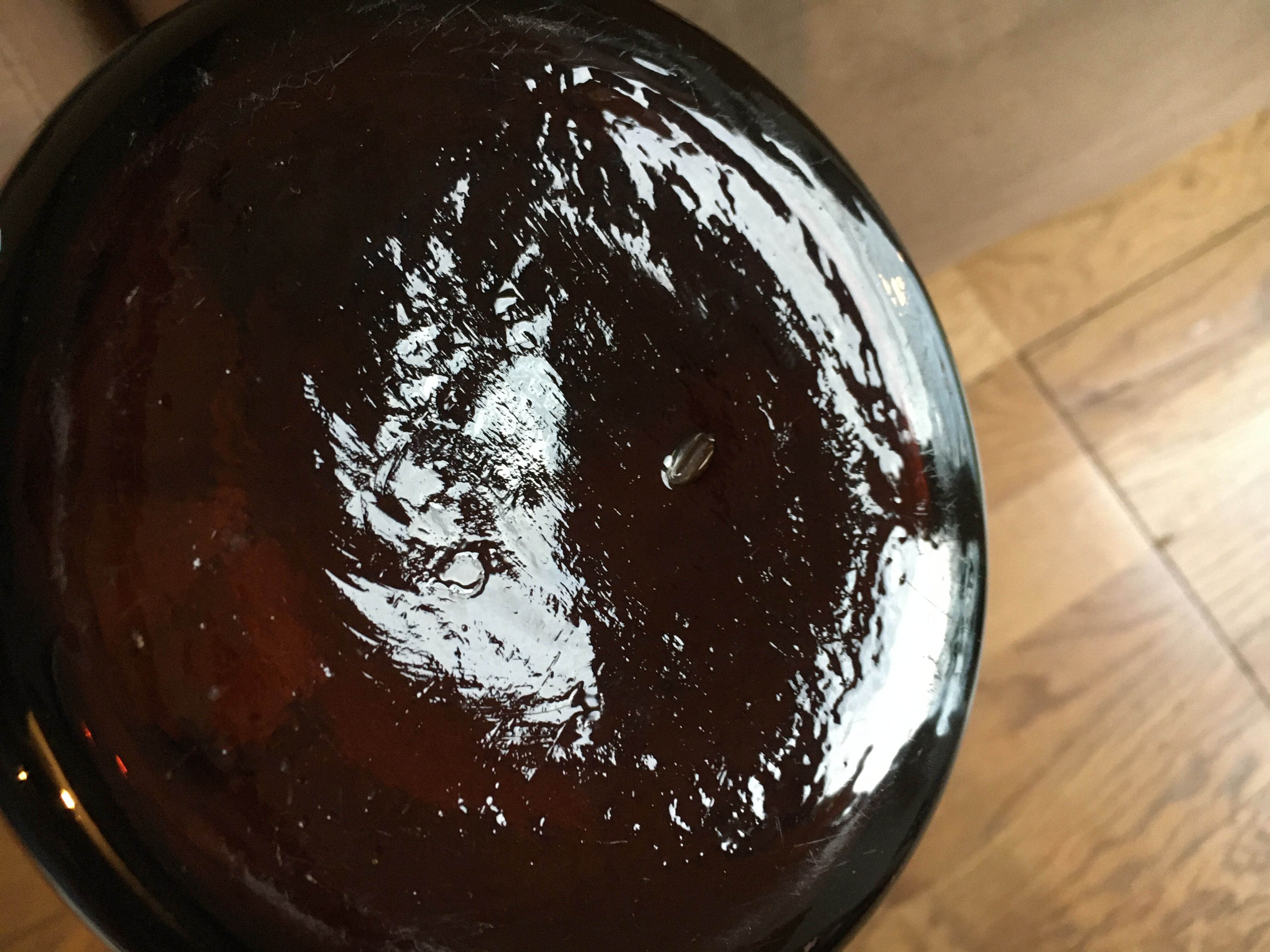 Pichet en verre soufflé