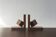 Mid-Century Modern Wooden Bookends, 1950s, Set of 2