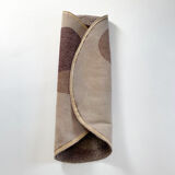 Multi-color high pile rug Desso, Netherlands, 128cm