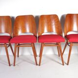 Dining Chairs by Oswald Heardtl for TON, set of 4