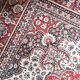 Large vintage carpet pure wool Persian design 240x340cm French made